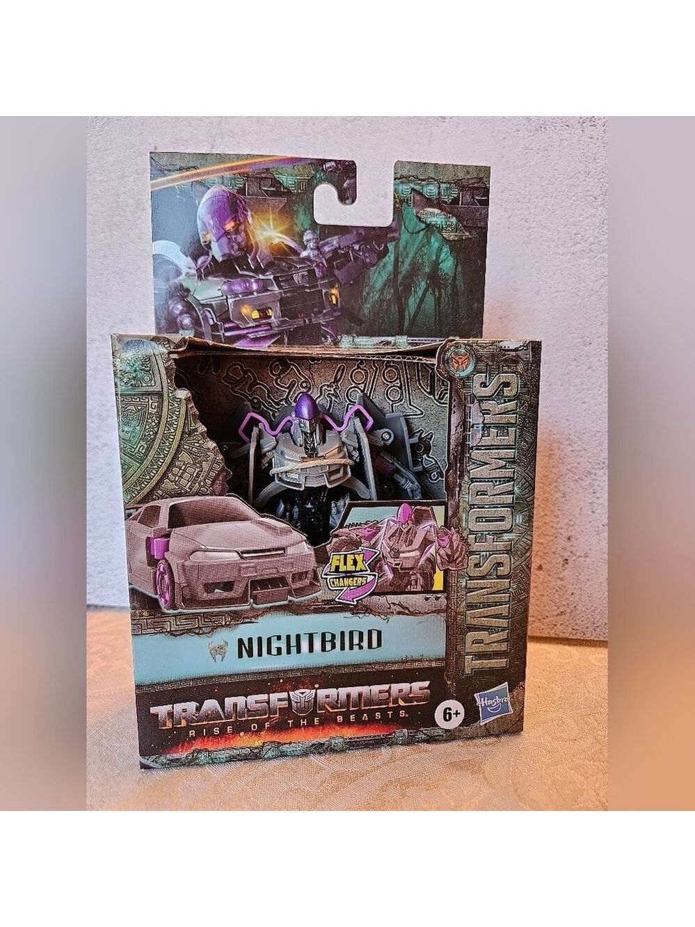 Transformers, Rise of the Beasts - Nightbird - Flex Changer - Hasbro Figure, NIB